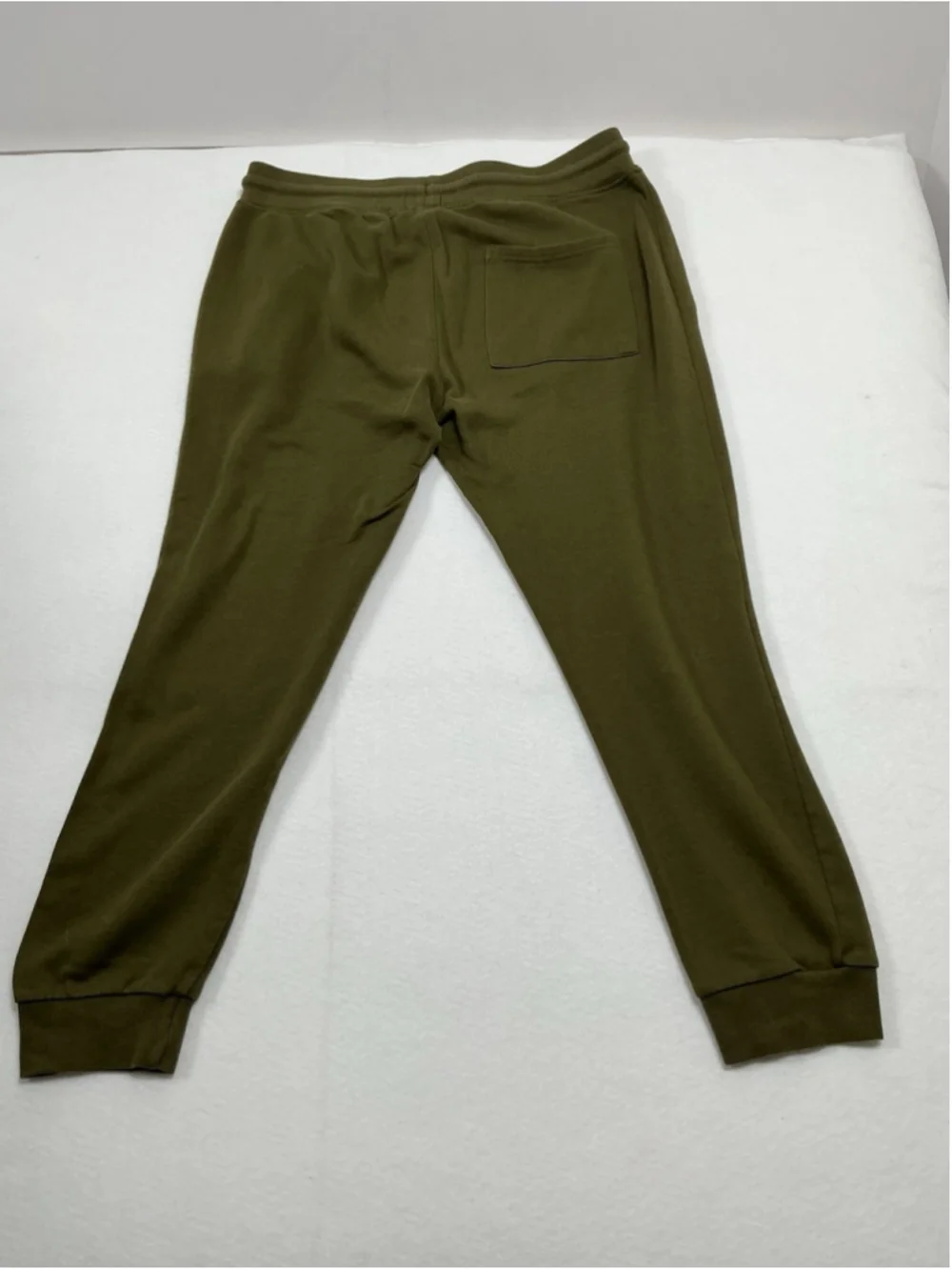 Men’s Excellent Condition Forever 21 Pullon Jogger Pants Large Olive Green